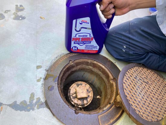 roto rooter plumber drain cleaning chemicals