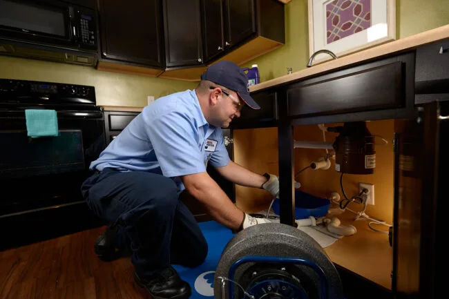 Kitchen Sink Drain Clearing