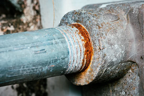 Corroded, Aging Galvanized Pipes: The Hidden Plumbing Risk in Coachella Valley Homes rusty galvanized pipe roto rooter
